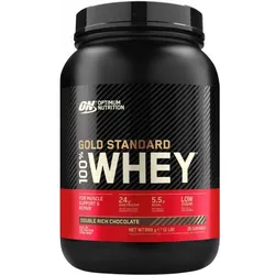 Optimum Nutrition 100% Whey Gold Standard (2lbs) Double Rich Chocolate One Size