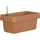 geli 5x Geli, Blumentopf, Blumenkasten Viva 40 terr (38.60 x 21.20 x 17.10 cm)