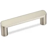 SO-TECH® Möbelgriff Bügelgriff DAGLIO BA 96 mm Edelstahloptik, Griff Schrankgriff Schubladengriff - incl. Schrauben silberfarben