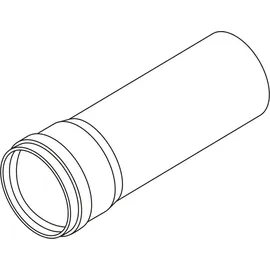 Rehau Abflussrohr DN 50, 500 mm, Weiß