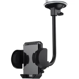 Hama 2in1 Auto-Handyhalterung Set Multi für Lüftung/Scheibe, 360° drehbar, schwarz/blau