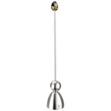 Take 2 Clack Eierschalensollbruchstellenverursacher Edelstahl mit Keramik Motiv Biene