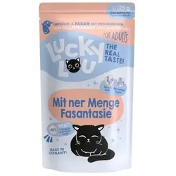 Lucky Lou Nassfutter Katze Adult Geflügel & Fasan 64x125 g