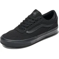 Vans Brooklyn Ls, Sneaker Herren, Canvas Schwarz Schwarz, 45 EU