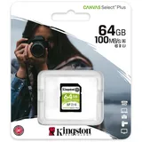 Kingston SDXC Canvas Select Plus 64GB Class 10 UHS-I V10
