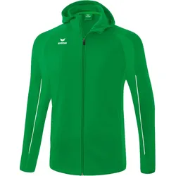 erima Liga Star Trainingsjacke mit Kapuze smaragd/weiß 4XL