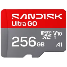 SanDisk Ultra GO microSDXC UHS-I U1 A1 V10 190 MB/s 256 GB