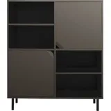 Tenzo Highboard (19 St 1), 4 Fächer, 2 Türen