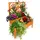 Relaxdays Hochbeet Blumenkasten 135 x 109 x 62 cm Orange