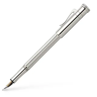 Graf von Faber-Castell Füllfederhalter, mittelgroß, Sterlingsilber