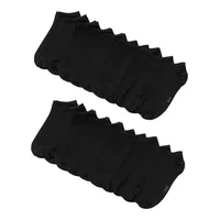 bonprix Sneakersocken 20er Pack Schwarz 39-42
