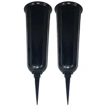 BAYLI Grabvase 2er Set schwarz