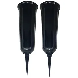 BAYLI Grabvase 2er Set schwarz