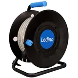 LEDINO LED Stripe Band Deko Metall Weiß Kabeltrommel 300w Ip65 L 25 m