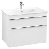 Villeroy & Boch Waschtischunterschrank 2 Auszüge 75,3 x 59 x 50,2 cm Weiß Matt
