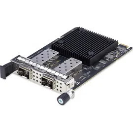 Startech 2-Port Sfp+ Ocp Network Card (SFP+), Netzwerkkarte, Schwarz