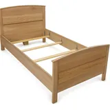 bv-vertrieb Schlafzimmer-Set Seniorenbett Komfortbett Nachtkonsole Eiche sonoma dekor, (1-tlg), Eiche sonoma dekor beige
