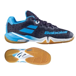 Babolat Badmintonschuhe Shadow Tour (Stabil) schwarz/blau Herren