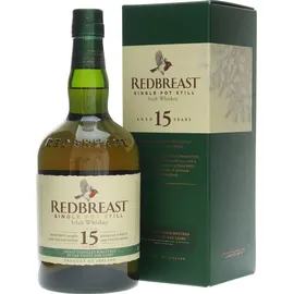 Redbreast 15 Years Single Pot Still Irish 46% vol 0,7 l Geschenkbox