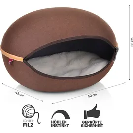 Canadian Cat Company CanadianCat Katzennest uni-grau