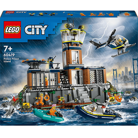 LEGO City 60419 Polizeistation auf der Gefängnisinsel
