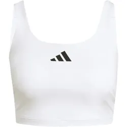 adidas Performance Optime Workout Low Support Sport-BH Damen JZ6028 - white XS