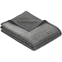 IBENA Fano Sesselschoner 50 x 200 cm anthrazit