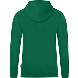 Jako Organic Hoodie grün 164