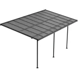 Juskys Terrassendach Borneo 550 x 300 cm dunkelgrau