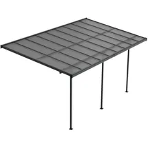 Juskys Terrassendach Borneo 550 x 300 cm dunkelgrau