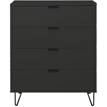 58 aufm Kessel Kommode Erna 81 x 102 x 45 cm Anthrazit