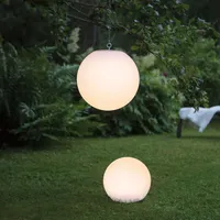 StarTrading LED Solar Gartenkugel GLOBY - zum Aufhängen -