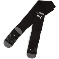 Puma FC St. Pauli Mesh Stutzenstrümpfe 3er Pack Schwarz/Weiß 39-42