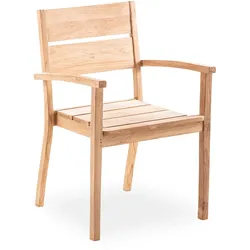 Stapelsessel Corsica - Teak recycelt