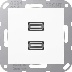 Jung Multimedia-Anschluss aws MA A 1153 WW MAA1153WW