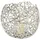 Boltze Windlicht Fidan Aluminium Silber