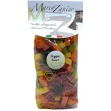 (10,58 EUR/kg) Bunte Pasta "Herz in Herz / Doppio Cuore", 500 g, Farbige Nudeln