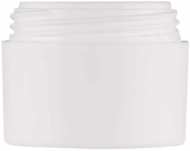 Bote de plástico 'Antonella' de 5 ml, PP, blanco, boca: tapón de rosca