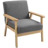 Homcom Ohrensessel,, Grau,