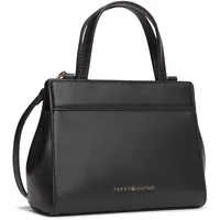 Tommy Hilfiger TH Modern Mini Satchel Umhängetasche Kunstleder Black