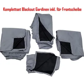BREMER SITZBEZÜGE Blickdichtes Gardinen-Set für Mercedes Vito V Klasse W447 Blackout