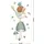 Little Dutch Wandsticker Set Forest Friends (40x80cm) | 80 x 40
