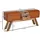 Wohnling Sitzbank 120 x 56 x 30 cm mit Schubladen braun