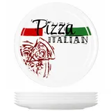 MamboCat Pizzateller 6er Set Pizzateller Pizza Italian 28cm