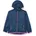 Kid G-Jacke mit Regenkapuze Blau 164