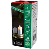 Konstsmide LED Kerze 10,1 cm cremeweiß
