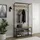 Vicco Garderobe Fyrk, 100 x 190 cm,