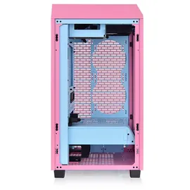 Thermaltake The Tower 200 Mini-Tower Mini-ITX Gehäuse mit Sichtfenster pink