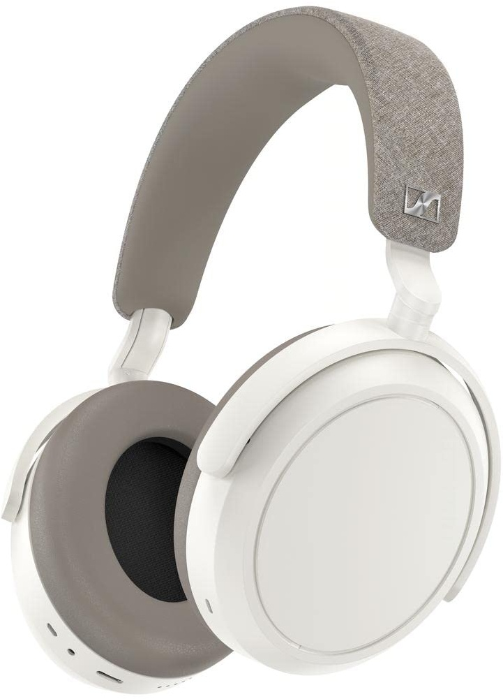 Sennheiser MOMENTUM 4 Wireless Kopfhörer mit Bluetooth - mit adaptiver Geräuschunterdrückung für kristallklare Anrufe - 60 Stunden Akkulaufzeit - anpassbarer Klang, leicht und faltbar - Weiß