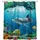 Sanilo Duschvorhang Delphin Korallen 180 x 200 cm blau